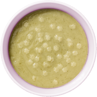 Verduras con ternera y garbanzos + estrellitas