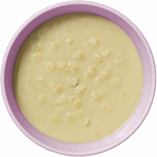 Verduras con alubia blanca + estrellitas